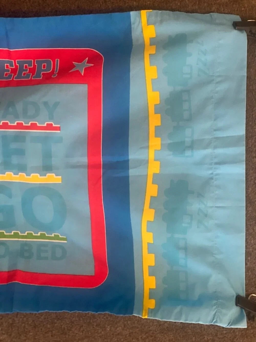 VTG HIT Gullane Thomas Tank Engine Standard Pillow Case Bedtime Express  Double